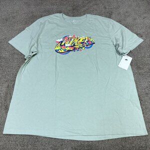 Nike T-Shirt Green Short Sleeve Men’s Size XXL NWT